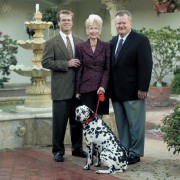 The Thornton Family l-r:  Steve, Sally and John