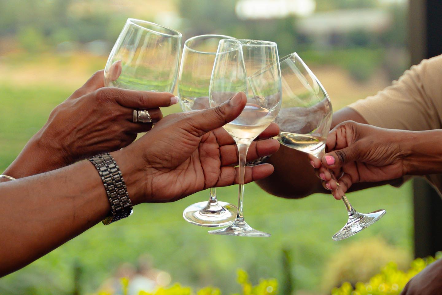 White wine in Temecula, CA.