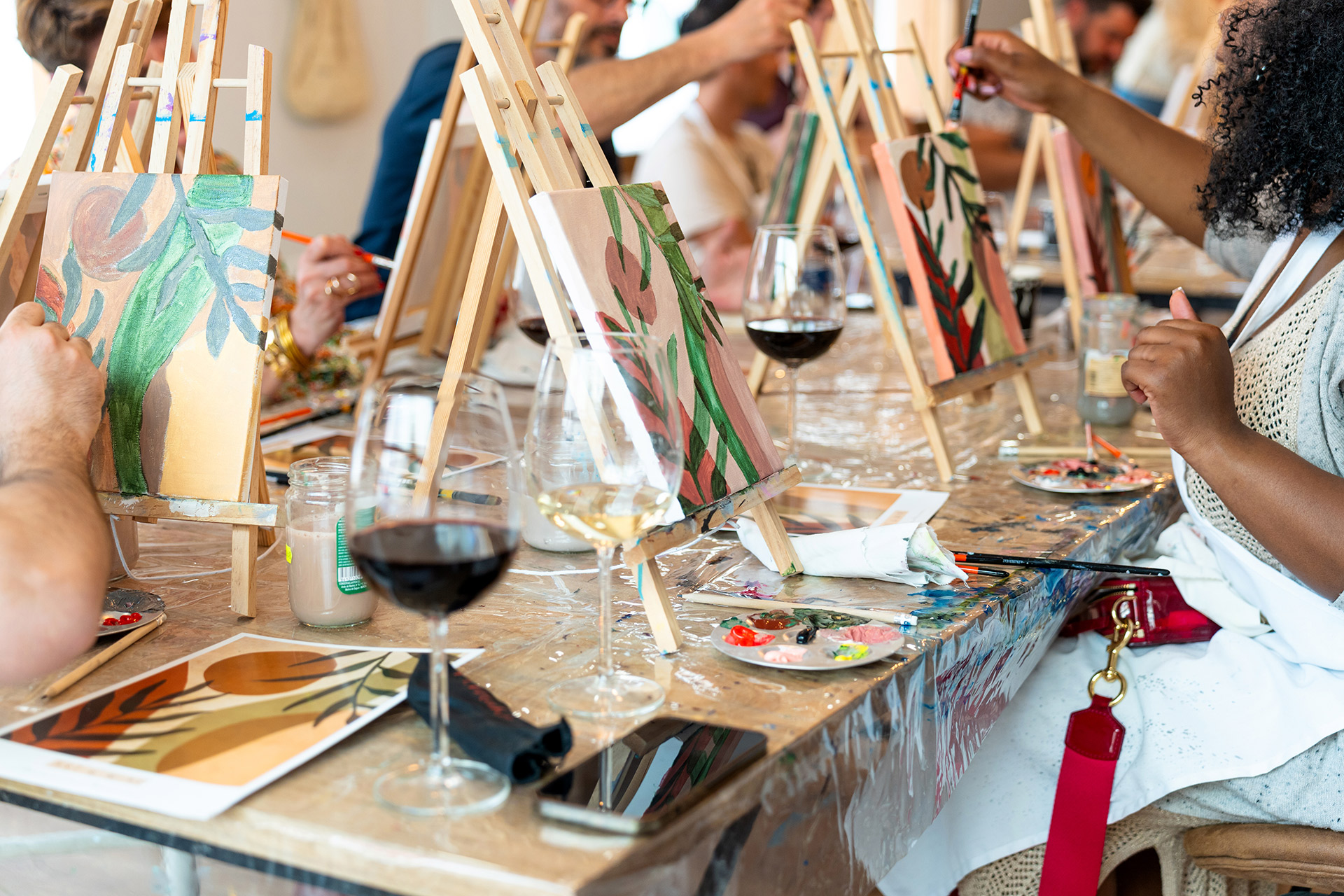Sip & Paint at Ponte Vineyards