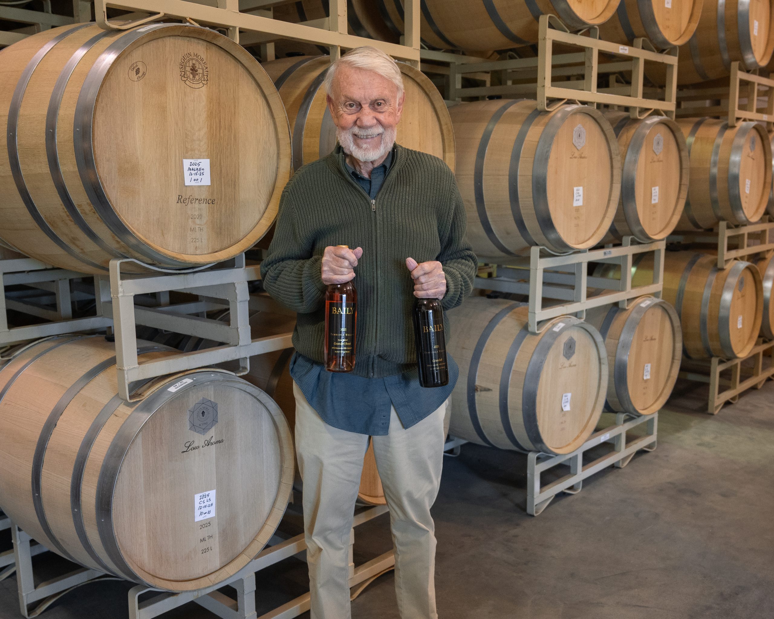 Baily Winery Barrel Room
